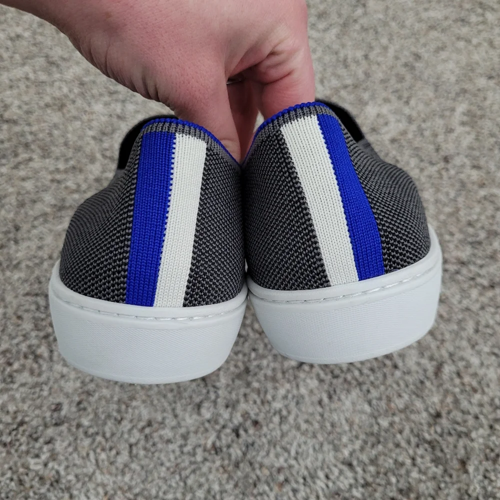 Rothy’s The Sneaker Retired Steel Grey - Picture 6 of 10